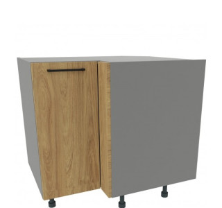 ADELE DRP90x70P, kuchynská rohová skrinka v rozmere 90x70 cm, pravá