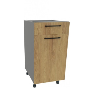 ADELE DSS40.1/1, kuchynská skrinka so šuflíkom v šírke 40 cm