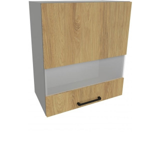 ADELE WW60.1/71, horná kuchynská skrinka so sklom v šírke 60 cm a výške 71 cm