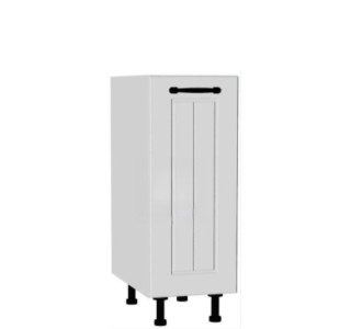 AMBROSIA biela D30.1, kuchynská skrinka v šírke 30 cm