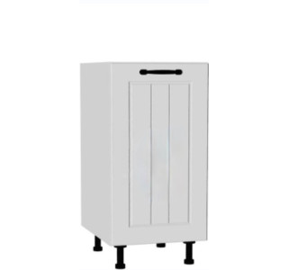 AMBROSIA biela D40.1, kuchynská skrinka v šírke 40 cm