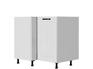 AMBROSIA biela DRP100x70L, kuchynská rohová skrinka v rozmere 100x70 cm, ľavá