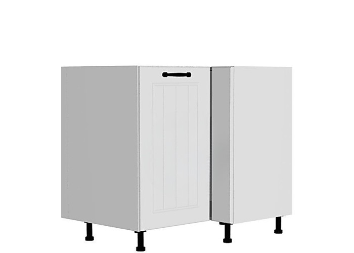 AMBROSIA biela DRP100x70P, kuchynská rohová skrinka v rozmere 100x70 cm, pravá