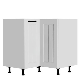 AMBROSIA biela DRP90x90, kuchynská rohová skrinka v rozmere 90x90 cm