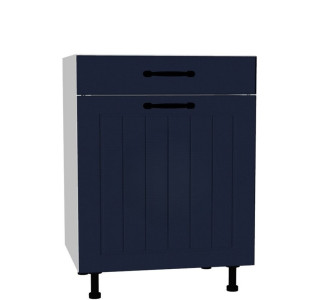 AMBROSIA granátová DSS60.1/1, kuchynská skrinka so šuflíkom v šírke 60 cm