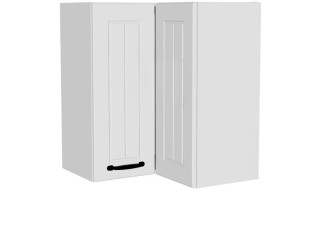 AMBROSIA biela WRP60x60/71, horná rohová skrinka v rozmere 60x60 cm a výške 71 cm