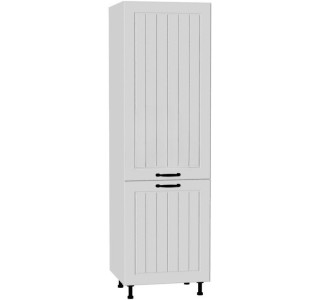 AMBROSIA biela SL60/71, vysoká skrinka na vstavanú chladničku v šírke 60 cm a výške 209 cm