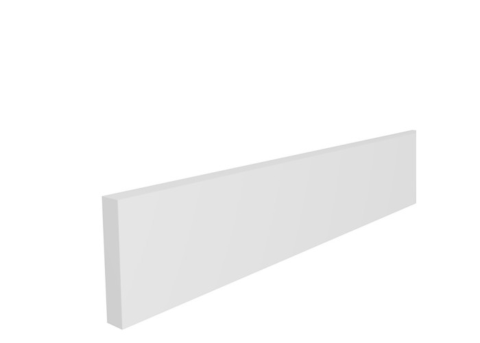 AMBROSIA biely sokel v dĺžke 2m a výške 10cm, vo farbe dvierok AMBROSIA biely sokel v dĺžke 2m a výške 10cm, vo farbe dvierok