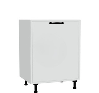 BIANCA biela D60.1, kuchynská skrinka v šírke 60 cm