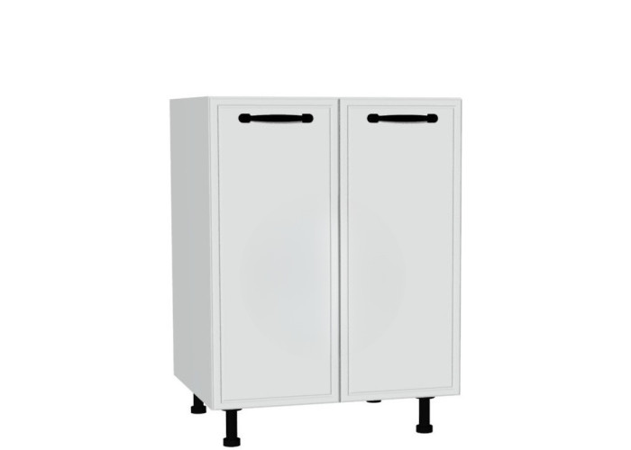 BIANCA biela D60, kuchynská skrinka v šírke 60 cm