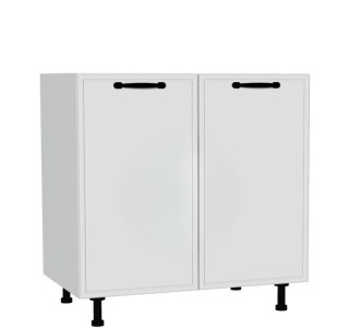 BIANCA biela D80, kuchynská skrinka v šírke 80 cm