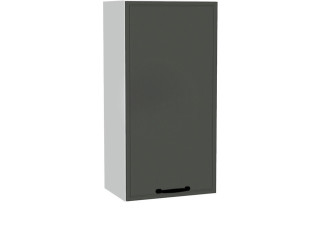 BIANCA tmavosivá W45.1/100, horná kuchynská skrinka v šírke 45 cm a výške 100 cm