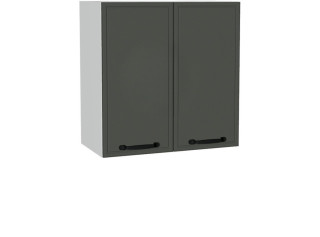 BIANCA tmavosivá W60/61, digestorová skrinka v šírke 60 cm a výške 61 cm