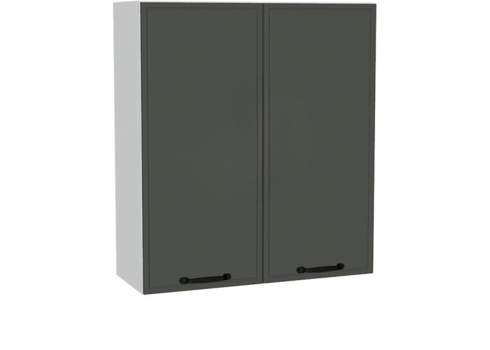 BIANCA tmavosivá W80/100, horná kuchynská skrinka v šírke 80 cm a výške 100 cm BIANCA tmavosivá W80/100, horná kuchynská skrinka v šírke 80 cm a výške 100 cm