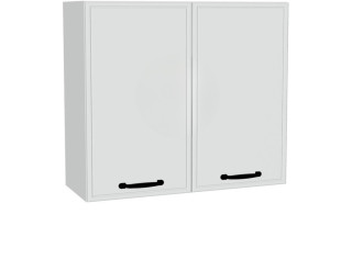 BIANCA biela W80/71, horná kuchynská skrinka v šírke 80 cm a výške 71 cm