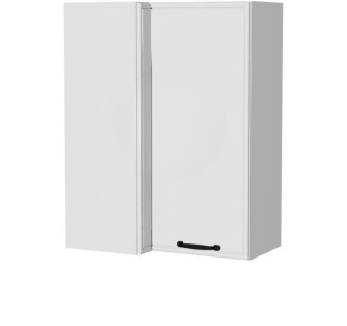 BIANCA biela WRP70x40/100L, horná rohová skrinka v rozmere 70x40 cm a výške 100 cm