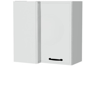 BIANCA biela WRP70x40/71L, horná rohová skrinka v rozmere 70x40 cm a výške 71 cm