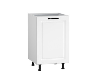 CARMEN biela D50.1, kuchynská skrinka v šírke 50 cm