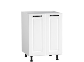 CARMEN biela D60, kuchynská skrinka v šírke 60 cm