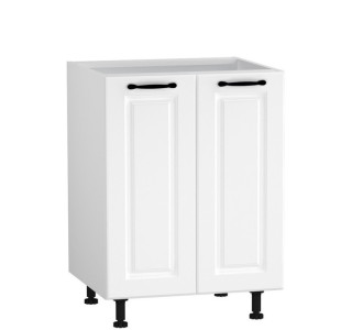 CARMEN biela D60, kuchynská skrinka v šírke 60 cm