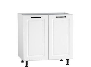 CARMEN biela D80, kuchynská skrinka v šírke 80 cm