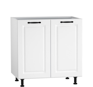 CARMEN biela D80, kuchynská skrinka v šírke 80 cm