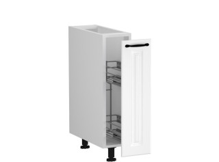 CARMEN biela DC20, kuchynská skrinka v šírke 20 cm s cargo košom