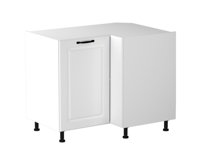 CARMEN biela DRP100x70P, kuchynská rohová skrinka v rozmere 100x70 cm, pravá