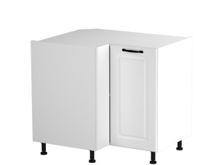 CARMEN biela DRP90x70L, kuchynská rohová skrinka v rozmere 90x70 cm, ľavá