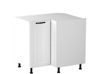 CARMEN biela DRP90x70P, kuchynská rohová skrinka v rozmere 90x70 cm, pravá