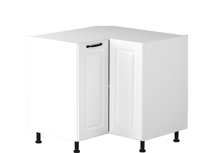 CARMEN biela DRP90x90, kuchynská rohová skrinka v rozmere 90x90 cm