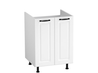 CARMEN biela DZ60, kuchynská drezová skrinka v šírke 60 cm