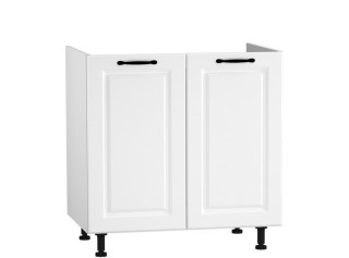 CARMEN biela DZ80, kuchynská drezová skrinka v šírke 80 cm