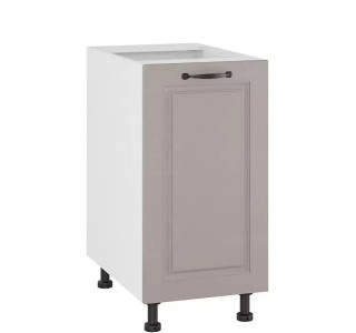 CARMEN sivá D40.1, kuchynská skrinka v šírke 40 cm