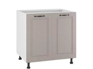 CARMEN sivá D80, kuchynská skrinka v šírke 80 cm