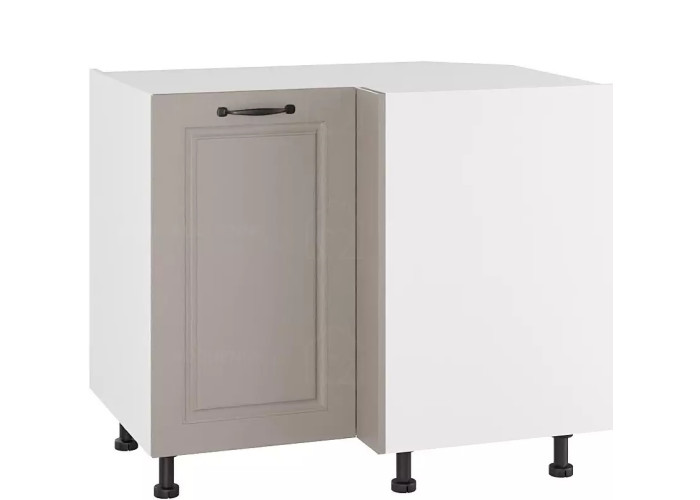 CARMEN sivá DRP100x70P, kuchynská rohová skrinka v rozmere 100x70 cm, pravá