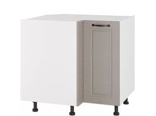 CARMEN sivá DRP90x70L, kuchynská rohová skrinka v rozmere 90x70 cm, ľavá