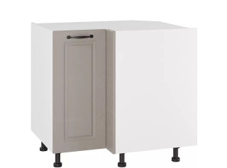 CARMEN sivá DRP90x70P, kuchynská rohová skrinka v rozmere 90x70 cm, pravá