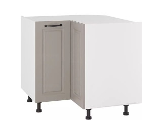 CARMEN sivá DRP90x90, kuchynská rohová skrinka v rozmere 90x90 cm