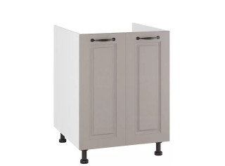 CARMEN sivá DZ60, kuchynská drezová skrinka v šírke 60 cm