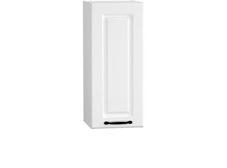 CARMEN biela W30.1, horná kuchynská skrinka v šírke 30 cm a výške 71 cm