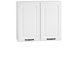 CARMEN biela W80/71, horná kuchynská skrinka v šírke 80 cm a výške 71 cm