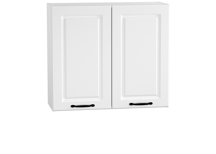 CARMEN biela W80/71, horná kuchynská skrinka v šírke 80 cm a výške 71 cm