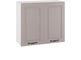 CARMEN sivá W80/71, horná kuchynská skrinka v šírke 80 cm a výške 71 cm