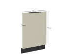 ARAKA kašmír ZM60/72 dvierka na umývačku riadu 60 cm výška 72 cm