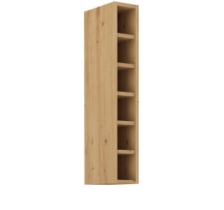 LULA artisan G15/90-OTV horná kuchynská skrinka 15 cm s výškou 90 cm
