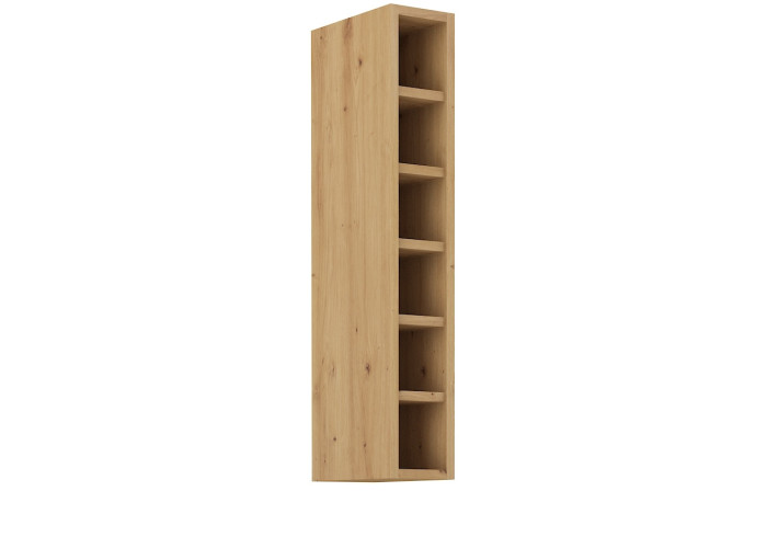 LULA artisan G15/90-OTV horná kuchynská skrinka 15 cm s výškou 90 cm
