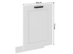 LULA biela ZM60/72 dvierka na umývačku riadu 60 cm výška 72 cm