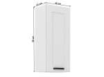 LULA biela G40/90 horná kuchynská skrinka 40 cm s výškou 90 cm