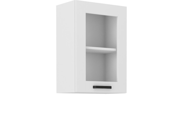 LULA biela GS40/72 horná kuchynská skrinka so sklom 40 cm